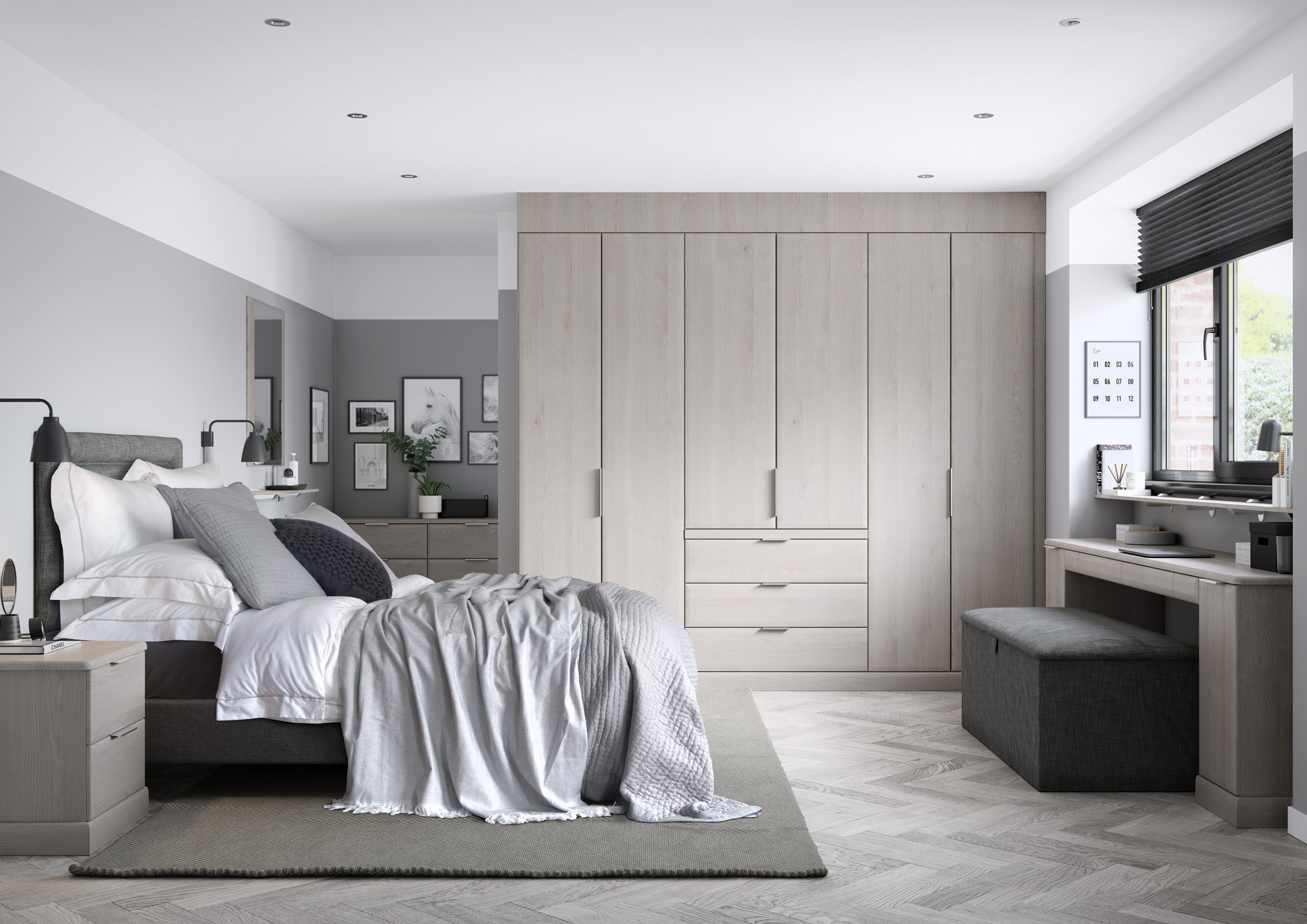 sienna oak bedroom furniture